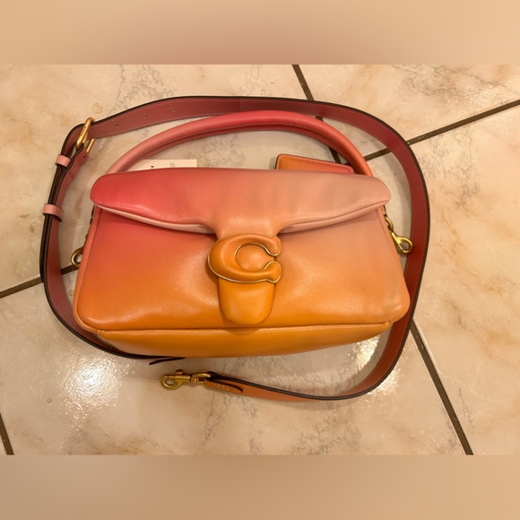 Candied Orange Orange Tabby Coach Coach Bags Nwt Coach Puff Bag